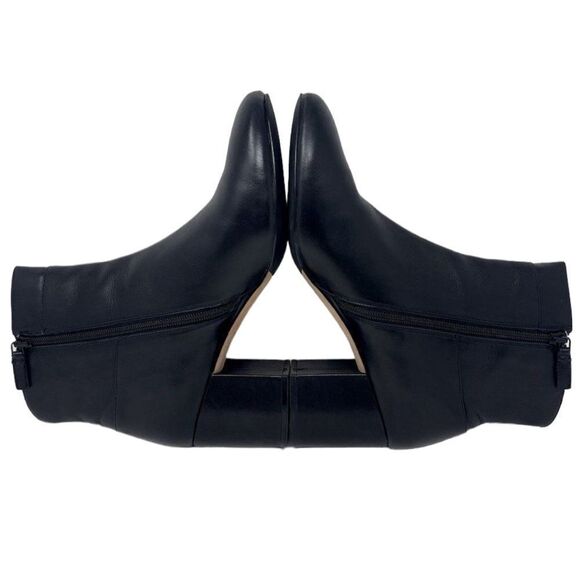 Cole Haan Grand Os Black, Leather Ankle Boots, Size 11B - Picture 5 of 15